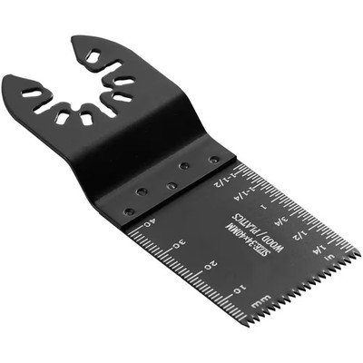 Universal Quick Release, 50-Pieces Oscillating Saw Blade Set, for Wood, Plastic,