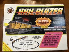 Bachmann Rail Blazer Electric HO Train Set 40...