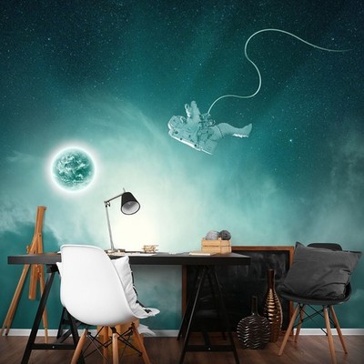 Consalnet Space Explorers Foto-Tapete 312x219 cm Kosmos Astronaut Wandbild