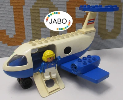 (RB 29) LEGO Duplo avión jet con piloto - Imagen 1 de 4