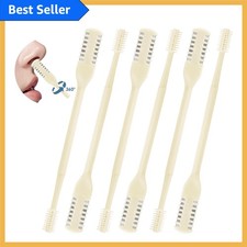 6 Pcs 2-in-1 Nasal Hair Cutter - Double-Sided Precision Trimmer for All