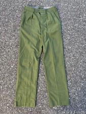 1970s Swedish Army C146 Military Pants Utility