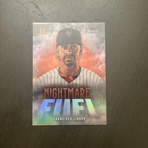 2026 Topps Finest Francisco Lindor Base (RAW)