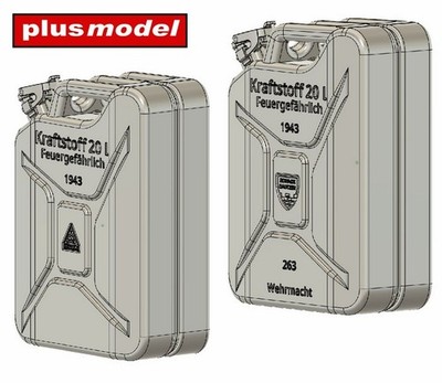 MW22 PLUSMODEL DP3090 GERMAN CANISTERS LATE -SCHWELM, NOWACK  ACCESSORIES