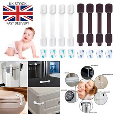 10x Child Baby Toddler Cupboard Cabinet Safety Locks Proof Door Drawer Fridge UK