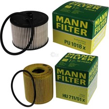 MANN-FILTER Filtersatz Ölfilter Kraftstofffilter für Ford Kuga I Focus II