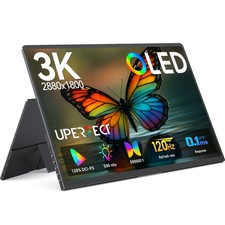 14" 3K OLED Portable Monitor 120Hz 100 DCI-P3 Gaming Screen For Switch Mini PC