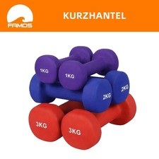 Hantelset Kurzhanteln Gewichte Hantel Set 1kg 2kg 3kg