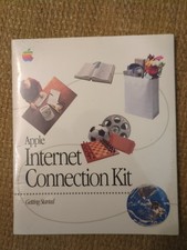 Apple Internet Connection Kit - getting started 1996 Sealed Nice.