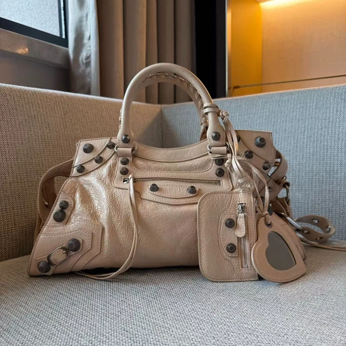 Beige Balenciaga Bags & Handbags for Women for sale | eBay