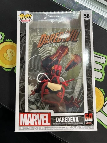 Funko Pop! Comic Book Cover with Case: Marvel - Daredevil #56