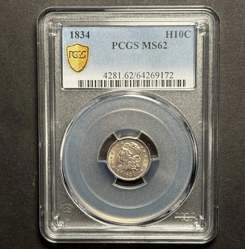 1834-P Capped Bust Half Dime — photo from another recent sale