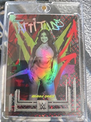 Arianna Grace [Red Black Vapor] /10 | 2025 Topps Finest WWE NXT Attitude