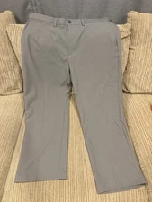 Haggar Cool 18 Pro Classic Fit Dress Pants Men's 42X30 Slacks Business