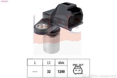 Nockenwellensensor Hallgeber Zündimpulsgeber EPS 1.953.637 für TOYOTA HILUX 7 up