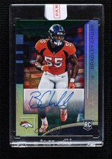 2018 Rookies & Stars Longevity Green Signatures 1/5 Bradley Chubb #104 Auto x3x