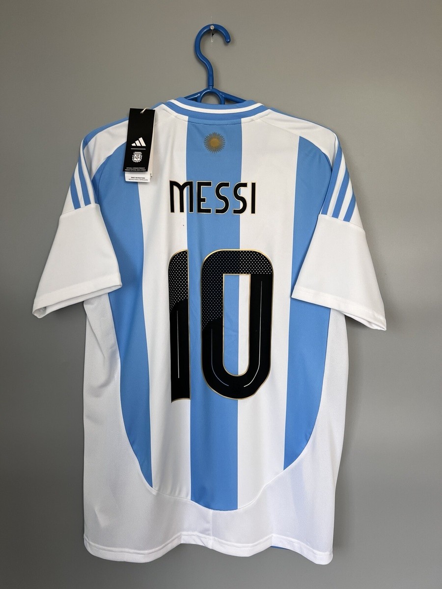 Messi Argentina Jersey 2024 Home Mens Soccer Shirt IP8409 Adidas