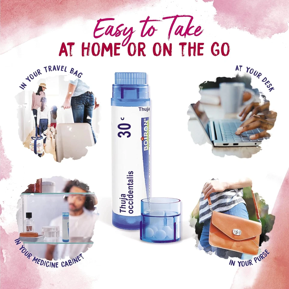 Remedio homeopático Boiron Laboratories Thuja 30C 80 pellets Foto 3 de 4