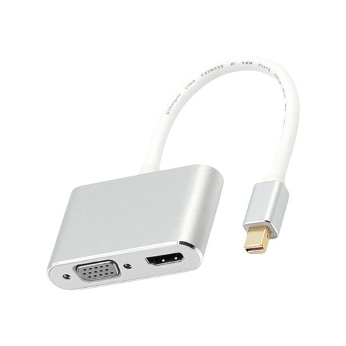 MultiDevice Mini DP to Hdmis VGA 4K Converters For Laptop Monitor PC Connection - Zdjęcie 4 z 10