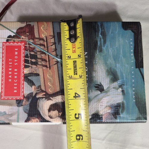 Uncle Tom's Cabin by Harriet Beecher Stowe Everyman's Library Fiction Hardcover - Photo 5/5