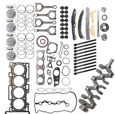 #ad #ad 2.4L G4KJ Engine Rebuild Overhaul Kit Crankshaft amp; Con Rods For HYUNDAI KIA $290.19