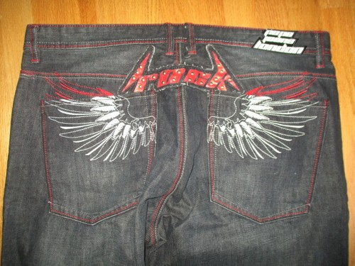 Pepe Jeans LONDON 1973 ROCK Tour Punk UK (Size 40 x 33) Designer Jeans w/  STUDS | eBay