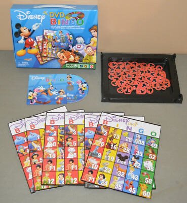 Disney's DVD BINGO game - Mattel 2005 - 100% COMPLETE | eBay