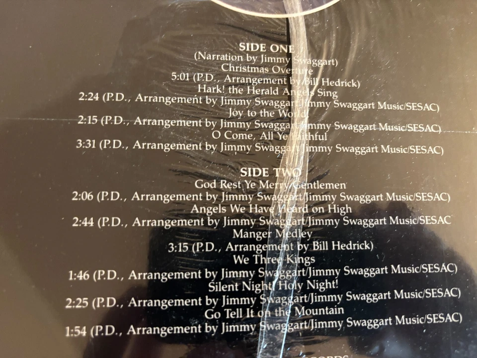 Jimmy Swaggart w/ Orchestra & Chorus And It Came To Pass Brand New LP Christmas - Image 3 of 3