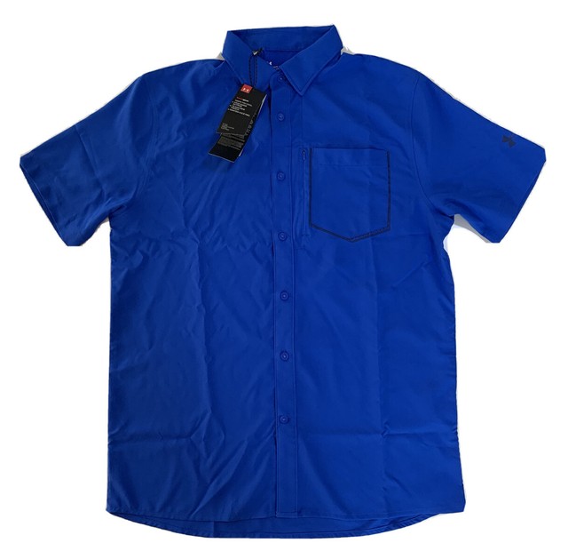 under armour button up
