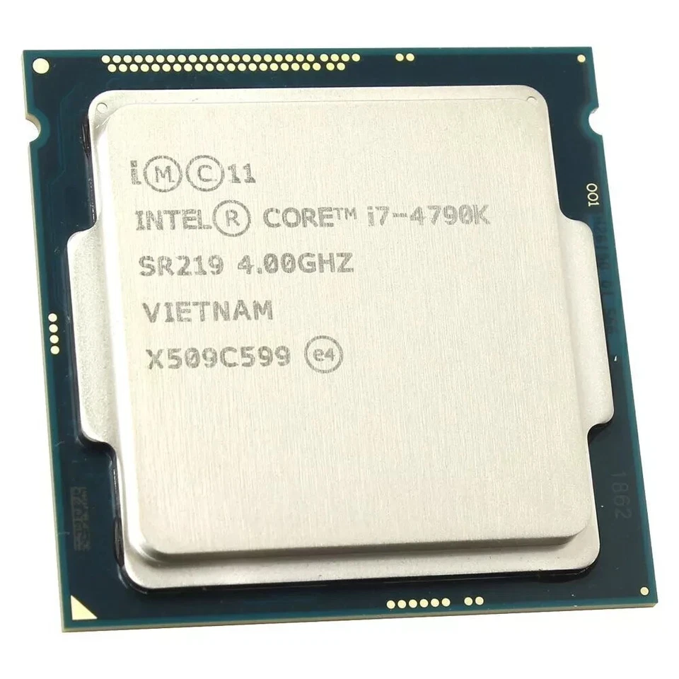 New Intel Core i7-4790K i7 4790K 4.00 GHz Quad-Core LGA1150 SR219 CPU in box - Image 2 of 2