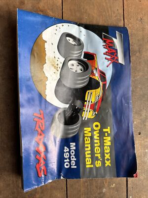 Traxxas T maxx Owners Manual Model 4910 UK