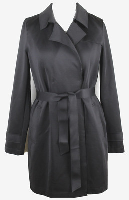 Geox Roose Trench Black Mantel Trenchcoat Damen neu