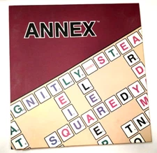 Strategy Board Game Annex Letter Tile Complete Excellent Condition 1986