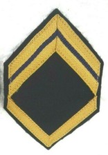 1x Rangabzeichen Marine Obermaat Bw Aufnäher Dienstgrad Ärmel Abzeichen Uniform 