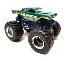 Hot Wheels 1:64 Scale AVENGER MonsterJam truck diecast car, approx 5"