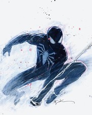 Spider-man by Bill Sienkiewicz, Marvel, Disney, Tom Holland, Venom
