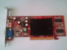 Video Graphics Card nVidia 8895-090 v1 AGP 8X GeForce4 MX440 AV-OUT S-Video 64MB