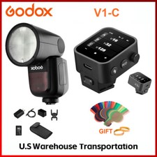 Godox V1-C 2.4G Wireless TTL Camera Flash + X...