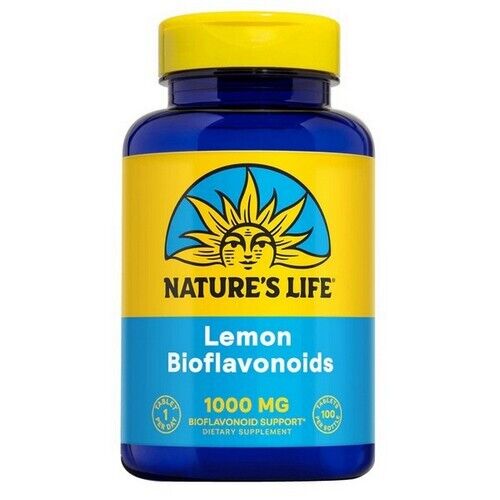 Lemon Bioflavonoids 1000 mg 100 tabs By Nature's Life - Picture 1 of 1