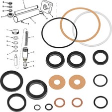 47678-45 Hydraulic Jack Seal Kit For Wudel 711 Transmission Jack And Otc1789