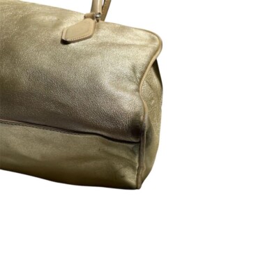 バッグ MIU MIU 90s Archive mini Boston bag miu miu Archive Hand bag mini Boston bag Leather Gold 90s