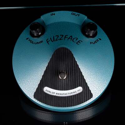 Used Dunlop JHF1 Jimi Hendrix Fuzz Face Blue With Box