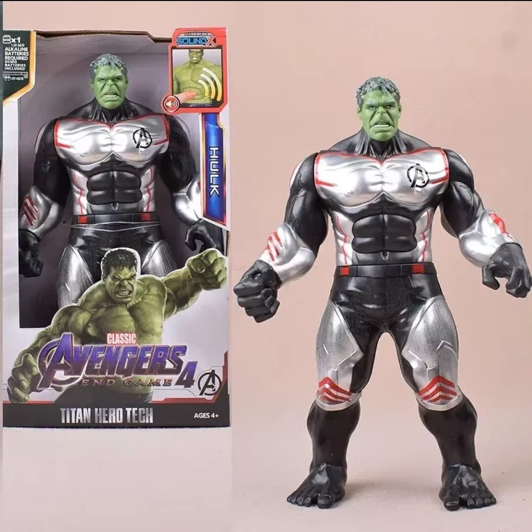 Figurine Hulk Avengers 30cm, le jouet articulé idéal pour des après-midis de jeu