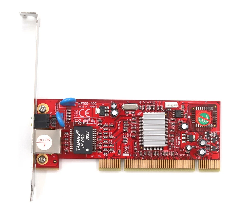 Rosewill Single-Port Gigabit PCIe Ethernet Network Card P/N: NW100-00C Tested - Image 2 of 4