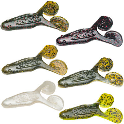 Strike King Rage Toad 10cm - 5 Gummifrösche, Softbaits, Gummiköder, Froschimitat