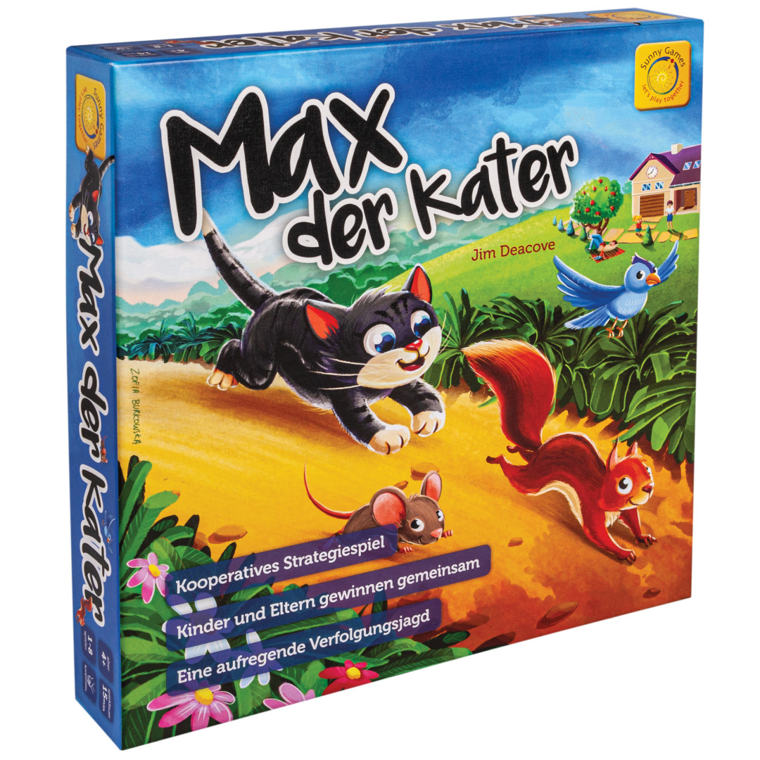 Max The Hangover Sunny Games Family Game Board Game Strategy Game Child's  Play