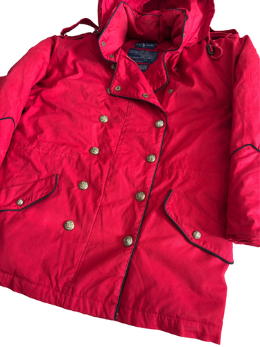 Vintage 90s Polo Ralph Lauren Down Military Utility Parka Rare Sz M - Picture 2 of 22