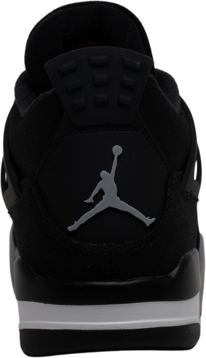 BUY Air Jordan 4 Black Canvas