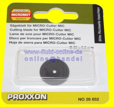 PROXXON 28652 Sägeblatt Ersatz-Blatt für MICRO Cutter MIC 28650 - NEU