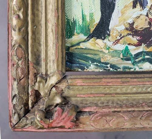 Antique Old Early California Oregon Impressionist Plein Aire Mountain Landscape - Picture 9 of 12